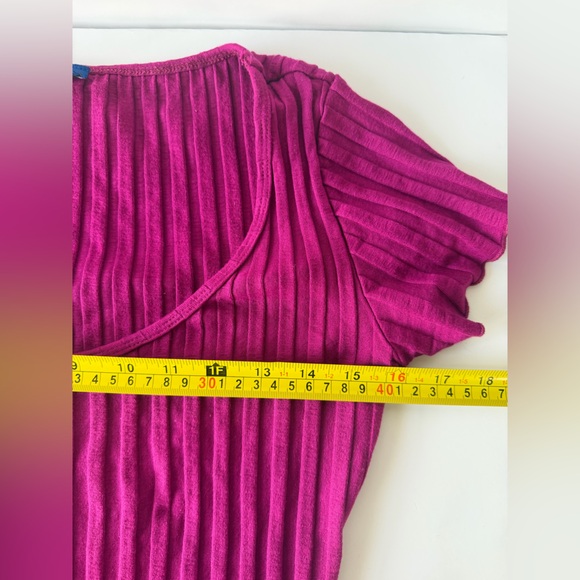 Simon Miller Fuchsia Ribbed Top - Picture 7 of 8